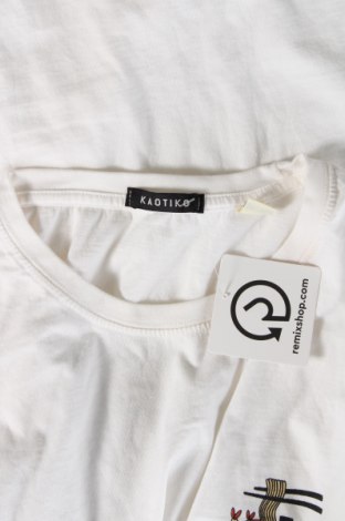 Ανδρικό t-shirt Kaotiko, Μέγεθος XL, Χρώμα Λευκό, Τιμή 15,98 €