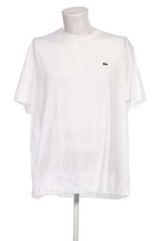 Ανδρικό t-shirt Lacoste, Μέγεθος 4XL, Χρώμα Λευκό, Τιμή 37,11 €