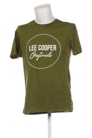 Herren T-Shirt Lee Cooper, Größe M, Farbe Grün, Preis € 4,30