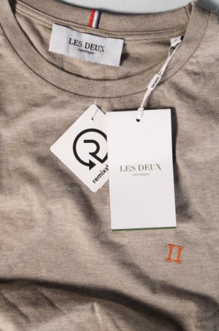 Herren T-Shirt Les Deux, Größe L, Farbe Grau, Preis € 28,87