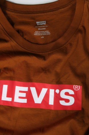 Tricou de bărbați Levi's, Mărime L, Culoare Maro, Preț 184,21 Lei