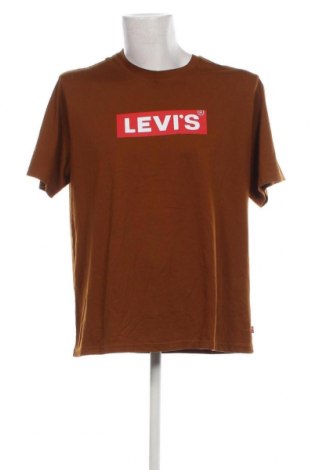 Tricou de bărbați Levi's, Mărime L, Culoare Maro, Preț 184,21 Lei