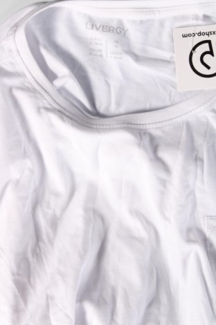 Мъжка тениска Livergy, Размер XL, Цвят Бял, Цена 13,00 лв.