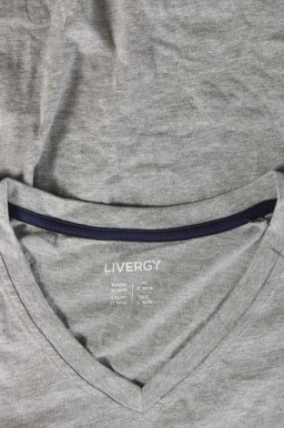 Herren T-Shirt Livergy, Größe XL, Farbe Grau, Preis € 8,60