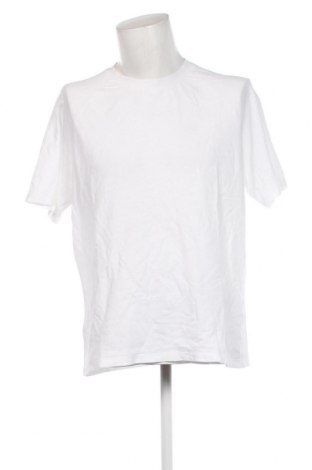 Herren T-Shirt Mango, Größe L, Farbe Weiß, Preis 9,00 €