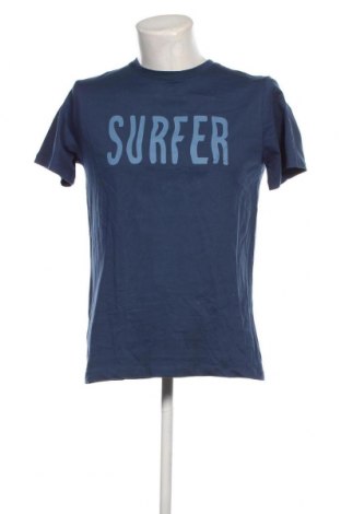 Herren T-Shirt Mango, Größe M, Farbe Blau, Preis € 12,37