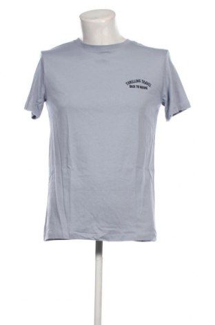 Ανδρικό t-shirt Mango, Μέγεθος M, Χρώμα Μπλέ, Τιμή 12,37 €