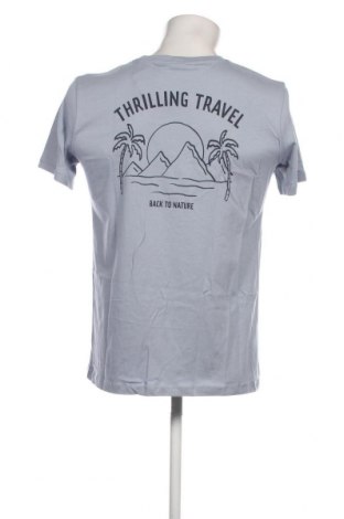 Ανδρικό t-shirt Mango, Μέγεθος M, Χρώμα Μπλέ, Τιμή 20,62 €