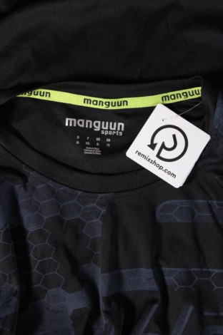 Ανδρικό t-shirt Manguun, Μέγεθος XL, Χρώμα Μαύρο, Τιμή 8,04 €