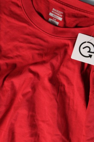 Herren T-Shirt Mascot, Größe L, Farbe Rot, Preis € 9,05