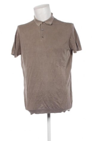 Tricou de bărbați Massimo Dutti, Mărime XL, Culoare Bej, Preț 38,27 Lei