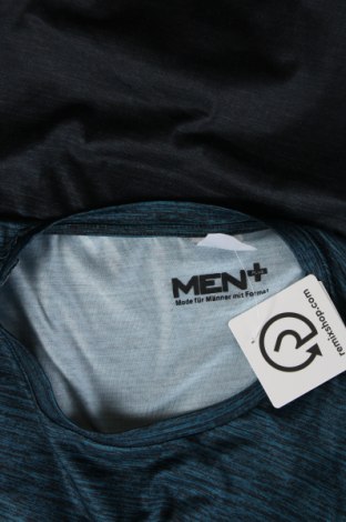 Мъжка тениска Men Plus, Размер XXL, Цвят Син, Цена 12,35 лв.