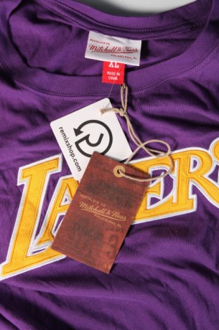 Herren T-Shirt Mitchell & Ness, Größe XL, Farbe Lila, Preis € 25,98