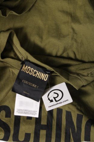 Męski T-shirt Moschino Couture, Rozmiar L, Kolor Zielony, Cena 425,14 zł