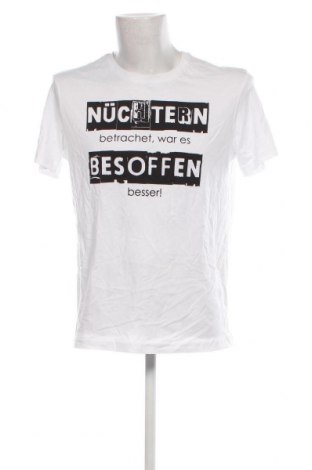 Męski T-shirt Much More, Rozmiar L, Kolor Biały, Cena 41,58 zł