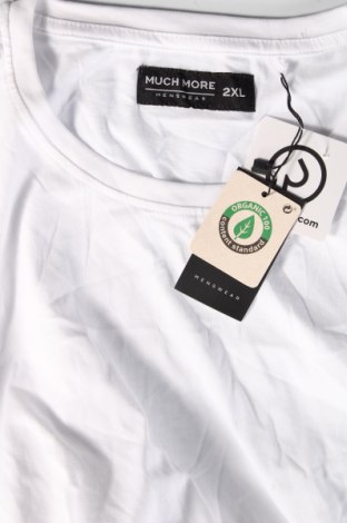 Herren T-Shirt Much More, Größe XXL, Farbe Weiß, Preis 13,88 €