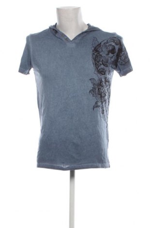 Herren T-Shirt Much More, Größe S, Farbe Blau, Preis 6,34 €