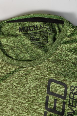 Herren T-Shirt Much More, Größe XXL, Farbe Grün, Preis € 8,15