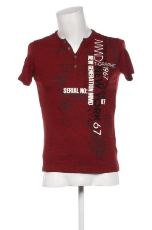 Herren T-Shirt Much More, Größe S, Farbe Rot, Preis € 6,79