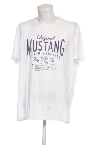 Herren T-Shirt Mustang, Größe 3XL, Farbe Weiß, Preis 15,18 €