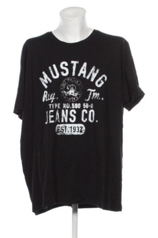 Herren T-Shirt Mustang, Größe XXL, Farbe Schwarz, Preis 11,99 €