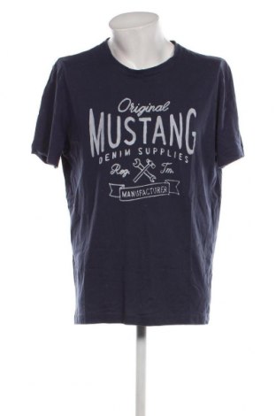 Herren T-Shirt Mustang, Größe XXL, Farbe Blau, Preis 11,99 €