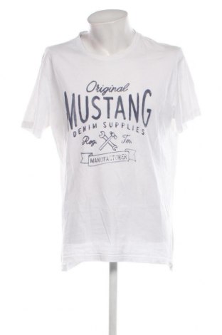 Herren T-Shirt Mustang, Größe XXL, Farbe Weiß, Preis € 11,99