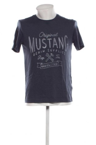 Herren T-Shirt Mustang, Größe M, Farbe Blau, Preis € 9,59