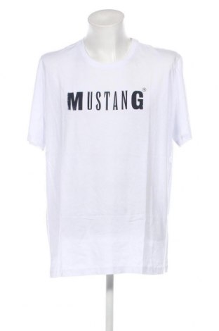 Ανδρικό t-shirt Mustang, Μέγεθος 3XL, Χρώμα Λευκό, Τιμή 15,98 €