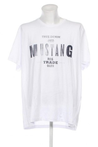 Herren T-Shirt Mustang, Größe 4XL, Farbe Weiß, Preis € 15,98