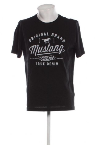 Herren T-Shirt Mustang, Größe L, Farbe Schwarz, Preis € 11,99