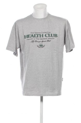 Ανδρικό t-shirt NY Concept, Μέγεθος L, Χρώμα Γκρί, Τιμή 11,19 €