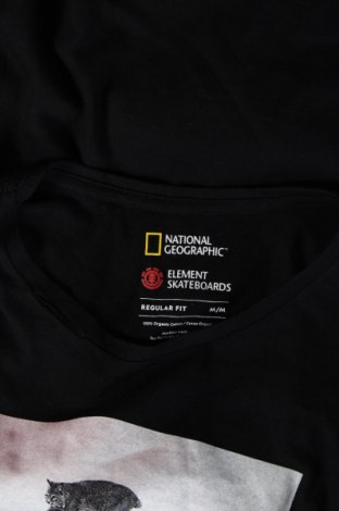 Ανδρικό t-shirt National Geographic, Μέγεθος M, Χρώμα Μαύρο, Τιμή 27,43 €