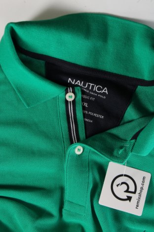 Мъжка тениска Nautica, Размер XXL, Цвят Зелен, Цена 25,00 лв.