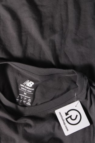 Ανδρικό t-shirt New Balance, Μέγεθος M, Χρώμα Γκρί, Τιμή 24,54 €