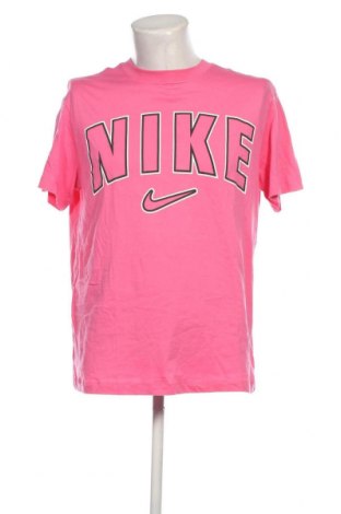 Мъжка тениска Nike, Размер M, Цвят Розов, Цена 55,80 лв.