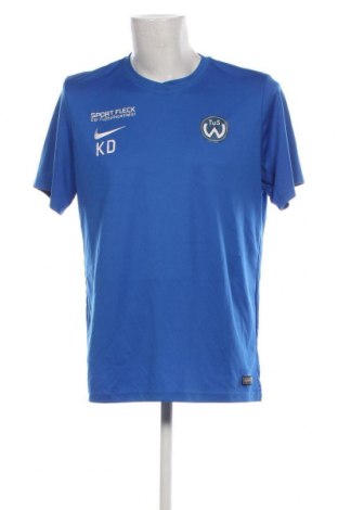 Ανδρικό t-shirt Nike, Μέγεθος XL, Χρώμα Μπλέ, Τιμή 14,20 €