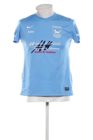 Herren T-Shirt Nike, Größe L, Farbe Blau, Preis 17,85 €