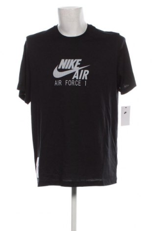 Ανδρικό t-shirt Nike, Μέγεθος XL, Χρώμα Μαύρο, Τιμή 28,87 €