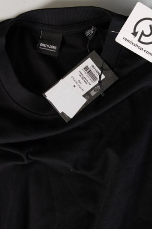 Herren T-Shirt Only & Sons, Größe M, Farbe Schwarz, Preis € 10,82