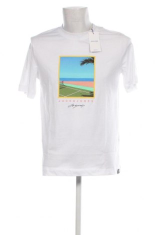 Ανδρικό t-shirt Originals By Jack & Jones, Μέγεθος M, Χρώμα Λευκό, Τιμή 9,59 €