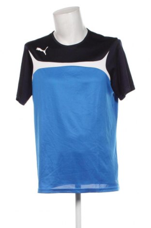 Мъжка тениска PUMA, Размер XL, Цвят Син, Цена 25,65 лв.