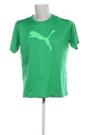 Męski T-shirt PUMA, Rozmiar L, Kolor Zielony, Cena 82,04 zł