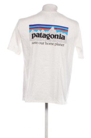 Męski T-shirt Patagonia, Rozmiar M, Kolor Biały, Cena 191,91 zł