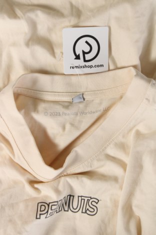 Herren T-Shirt Peanuts, Größe M, Farbe Beige, Preis € 10,82