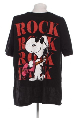 Pánske tričko  Peanuts, Veľkosť XL, Farba Čierna, Cena  7,37 €