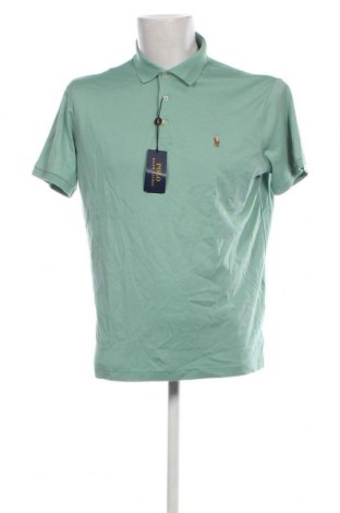Ανδρικό t-shirt Polo By Ralph Lauren, Μέγεθος M, Χρώμα Πράσινο, Τιμή 75,26 €