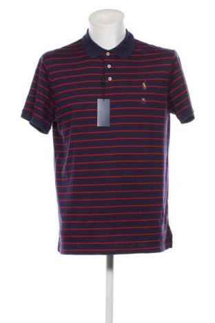 Męski T-shirt Polo By Ralph Lauren, Rozmiar XL, Kolor Niebieski, Cena 389,16 zł