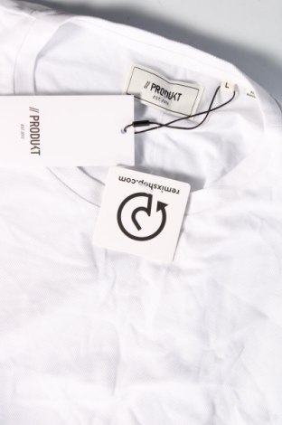 Męski T-shirt Produkt by Jack & Jones, Rozmiar L, Kolor Biały, Cena 82,63 zł