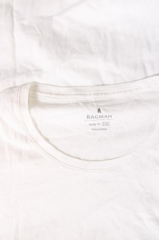 Ανδρικό t-shirt Ragman, Μέγεθος XXL, Χρώμα Λευκό, Τιμή 8,23 €